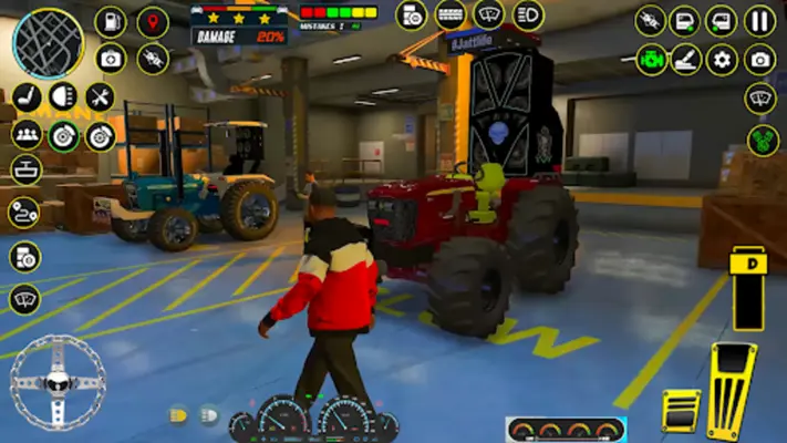 US Tractor Simulator Games 3D android App screenshot 1