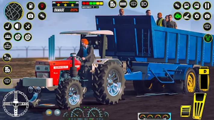 US Tractor Simulator Games 3D android App screenshot 2