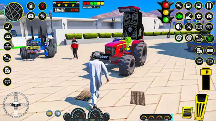 US Tractor Simulator Games 3D android App screenshot 7